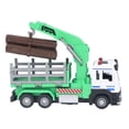 thumbnail image 2 of Log Tractor Model, Logging Truck Toy Light Music Effect Ideal Present  For 6 Years Old Above Green, 2 of 8