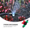 thumbnail image 3 of FONDOTIN 10pcs Hose Fitting Adapter Plastic Multi Turn On Pipe Vegetable Irrigation, 3 of 8