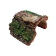thumbnail image 3 of Wweixi Fish Tank Hideout Hollow Tree Trunk Ornament Creating Shelters For Small Lizards Betta Fish Reptile Hideout Green Style A, 3 of 6
