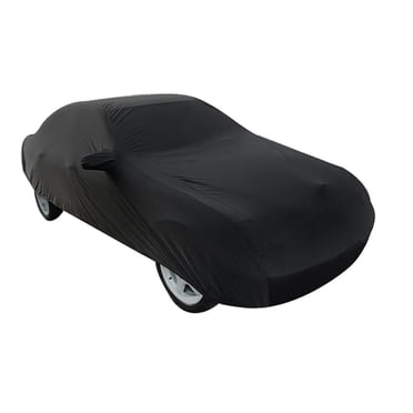 Unique Bargains Black Breathable Waterproof Car Cover w Mirror Pocket YL(189 x 73 x 67inch)