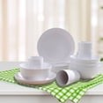 thumbnail image 4 of Meitianfacai High End Dark Colored Bowls Cups And Plates 16 Piece Set For Dinner Soup Bowls Plates And Cups Tableware Gift Set, 4 of 6