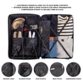 thumbnail image 3 of AIR CANADA Eerie – Ensemble de Bagages Rigides 3 Pcs, Léger, Valise Rigide Extensible avec Roues Pivotantes pour le Voyage. Valises Grandes 28 Pouces et 24 Pouces et Bagage de Cabine, 3 of 10