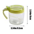 thumbnail image 3 of Yhmxh Kitchen Storage Pantry Organizers And Storage Kitchen Organizer Food Containers Glass Mixing Jar Kitchen Seasoning Jar MSG Seasoning Box Glass Jar Seasoning Bottle for Kitchen Countertop, 3 of 6