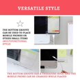 thumbnail image 4 of SUTENGDA Computer Sticky Note Holder Office Desk Accessories 1pcs Computer Monitor Memo Board Message Board Supplies for Women Men Sticky Note Holder Home Desktop Decor, 4 of 8