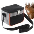 thumbnail image 3 of GROWTH TANK Hamster Carrier Outgoing Pouch with Removable Mat Shoulder Bag Guinea Pig Travel Gray, 3 of 9