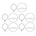 thumbnail image 2 of Panier Suspendu pour Pot de Fleurs, 5 Pcs Support de Jardinière Suspendu Panier de Pot de Plante Suspendu Support de Jardinière en Corde Construction Robuste, 2 of 8