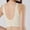 White, variant on Seamless Lift Support Wireless Bra for Everyday Wear—Comfort Non Padded T Shirt Push Up Full Coverage Underwear for Home Leisure