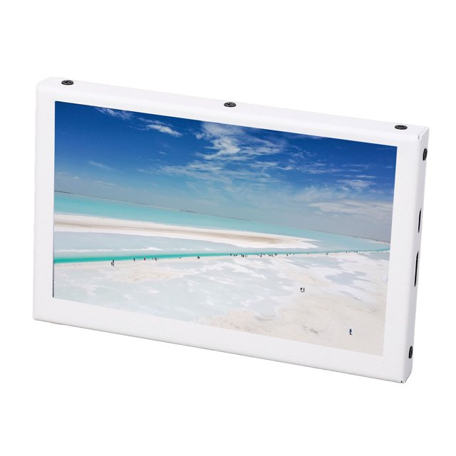Écran d'Affichage Externe pour Ordinateur Portable, Mini Écran 800x480 Résolution Coque en Alliage d'Aluminium 5 Pouces pour Multitâche