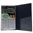 thumbnail image 3 of Sharp EL344R Metric Conversion Desktop Calculator for Elementary, High School & College Use, 10-Digit Display, 44 Metric Conversions, Twin Power Solar & Battery, 3-Key Memory, 3 of 7