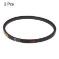 thumbnail image 3 of Unique Bargains M-16 Rubber V Belt Drive Transmission Belt, 2 Pieces, 3 of 6
