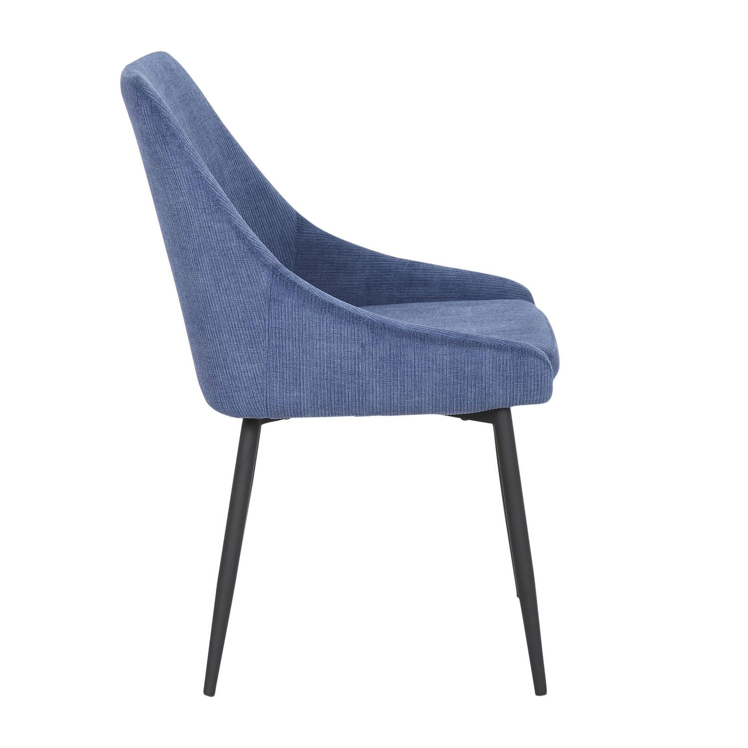 Chaise de salle à manger Diana Corduroy de LumiSource, Ensemble de 2