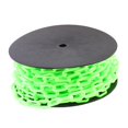 thumbnail image 2 of Abbracc Plastic Chain Links Decoration Caution Sign Lightweight Barrier Chain for Bright Green, 2 of 9