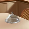 thumbnail image 4 of Clear Glass Cake Dome Display Stand With Lid and Base for Showcasing Desserts and Pastries, 4 of 5