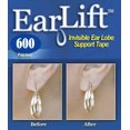thumbnail image 2 of Earlift Earring Support Patches Invisible Medical Grade Support Tape Stretched Sagging Ear Holes - 10 Pack (600 Patches), 2 of 2
