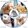 thumbnail image 4 of Peacock Soft Cat Dog Recovery Collar Adjustable Cat Cone Wound Healing Protective After Surgery for Cats, 4 of 7