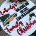 thumbnail image 2 of Interchangeable Welcome Sign for Front Door Farmhouse Front Door Signs  Door Decoration Porch Decor  Seasonal Rustic Wooden Home Sign, 2 of 16
