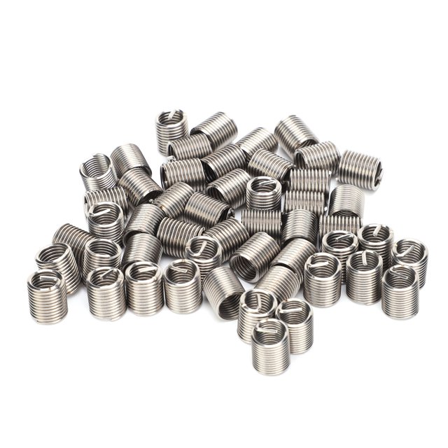 Wire Thread Inserts, Thread Repair Insert Kit Hread Repair Sleeve Sleeve Bushing Screw Thread Protector For Mechanical Equipment For Aviation For Automobiles 1D,1.5D,2D,2.5D,3D