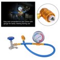 thumbnail image 4 of Fugacal R134A R12 Car Refrigerant Recharging Hose Kit Fitting Recharge Measuring Hose With Gauge A/C 1/2 Recharge Measuring Kit, 4 of 8