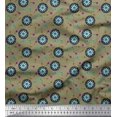 thumbnail image 1 of Soimoi Silk Fabric Dart Board Sports Decor Fabric Printed Yard 42 Inch Wide, 1 of 3