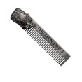 thumbnail image 2 of Peigne à Barbe en Acier Inoxydable 1 Pce Peigne Coiffant Design Style Chèvre pour Hommes, 2 of 9