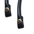 thumbnail image 4 of fastboy 2x Fashionable PU Leather Bag Handles for DIY Crafting Black 40cm 1Set, 4 of 4