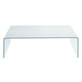 thumbnail image 1 of Patiojoy Tempered Glass Coffee Table Accent Cocktail Side Table Living Room Furniture, 1 of 7