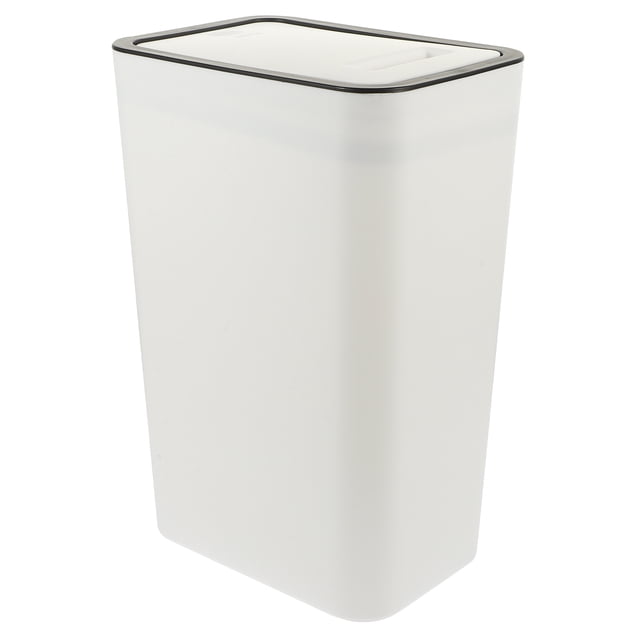 HORIALENCE Kitchen Garbage Can PP Press Type Household Trash Can 1Pack