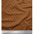 thumbnail image 1 of Soimoi Polyester Crepe Fabric Swirl,Triangle & Floral Artistic Print Fabric by The Yard 52 Inch Wide, 1 of 3