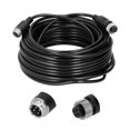 thumbnail image 4 of Car Camera Cable, 4 Pin Backup Camera Extension Cable Video Power Aviation Extension Wire Portable Anti Interference Video Extension Cord for Auto Truck Bus Reverse Rearview Parkin, 4 of 7