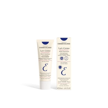 Embryolisse Lait Crème Sensitive Moisturizer. Hypoallergenic Face & Body Cream for All Skin Types With Aloe Vera & Shea Butter. Fragrance-Free & Suitable for Sensitive Skin - 30ml