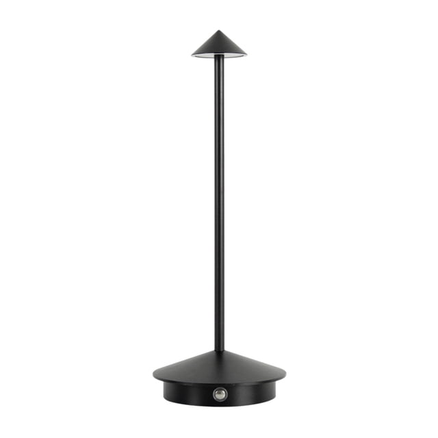 Renjiang Rechargeable Cordless Table Lamp,LED Battery Operated Desk Lamp 3 Color Dimming Portable Outdoor Waterproof Table Light for Patio/Restaurant/Dining/Home
