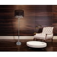 thumbnail image 2 of Lampadaire romantique Elegant Designs à la mode avec des cristaux suspendus, 2 of 3