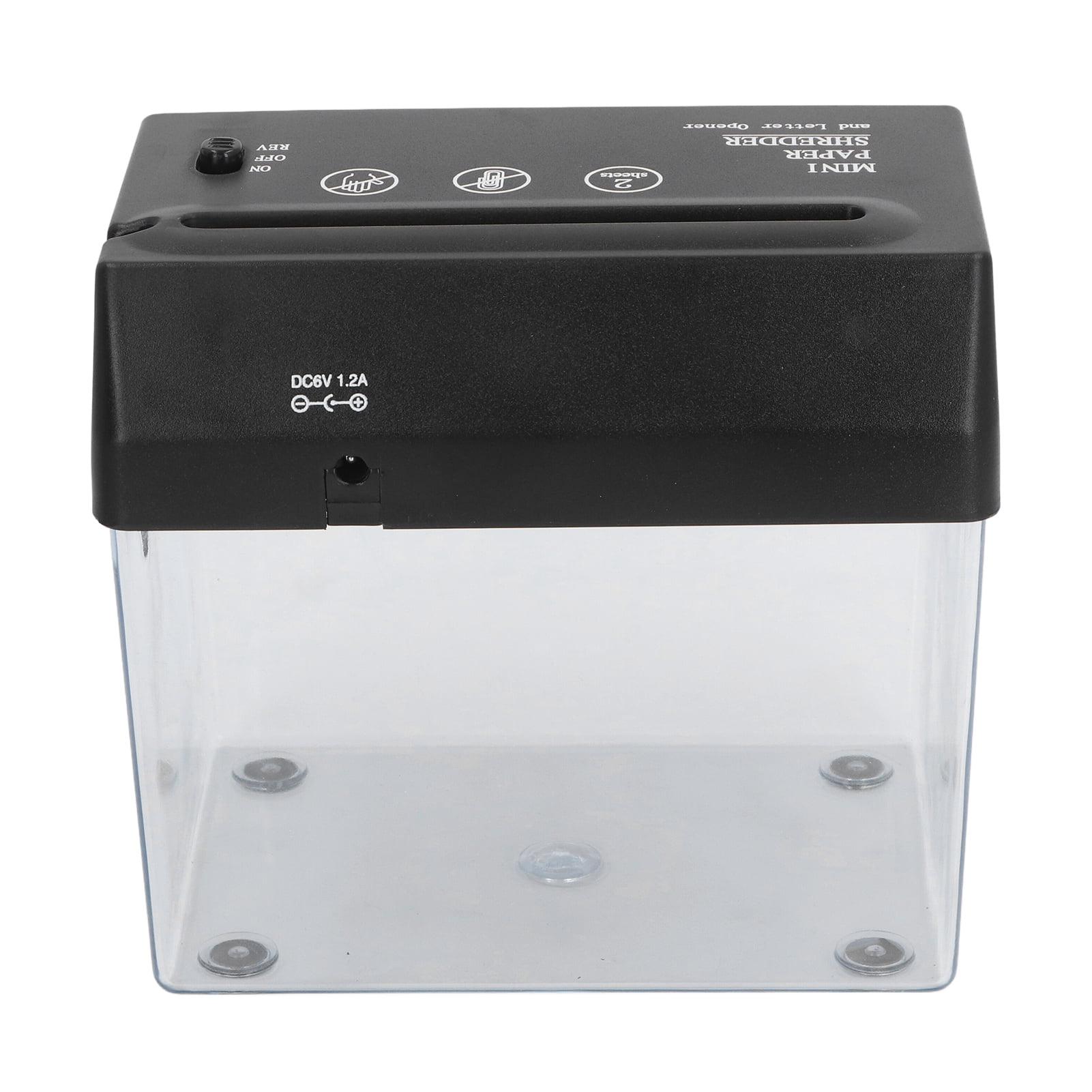 Portable Paper Shredder, Mini Paper Shredder Low Noise Small  for Cutting