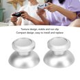 thumbnail image 3 of Thumbstick Caps for XboxOne, 2Pcs Aluminum Alloy Thumb Joystick Grips Replacement for  Controller, Gaming Console Controller Accessories, Easy Installation, 3 of 7