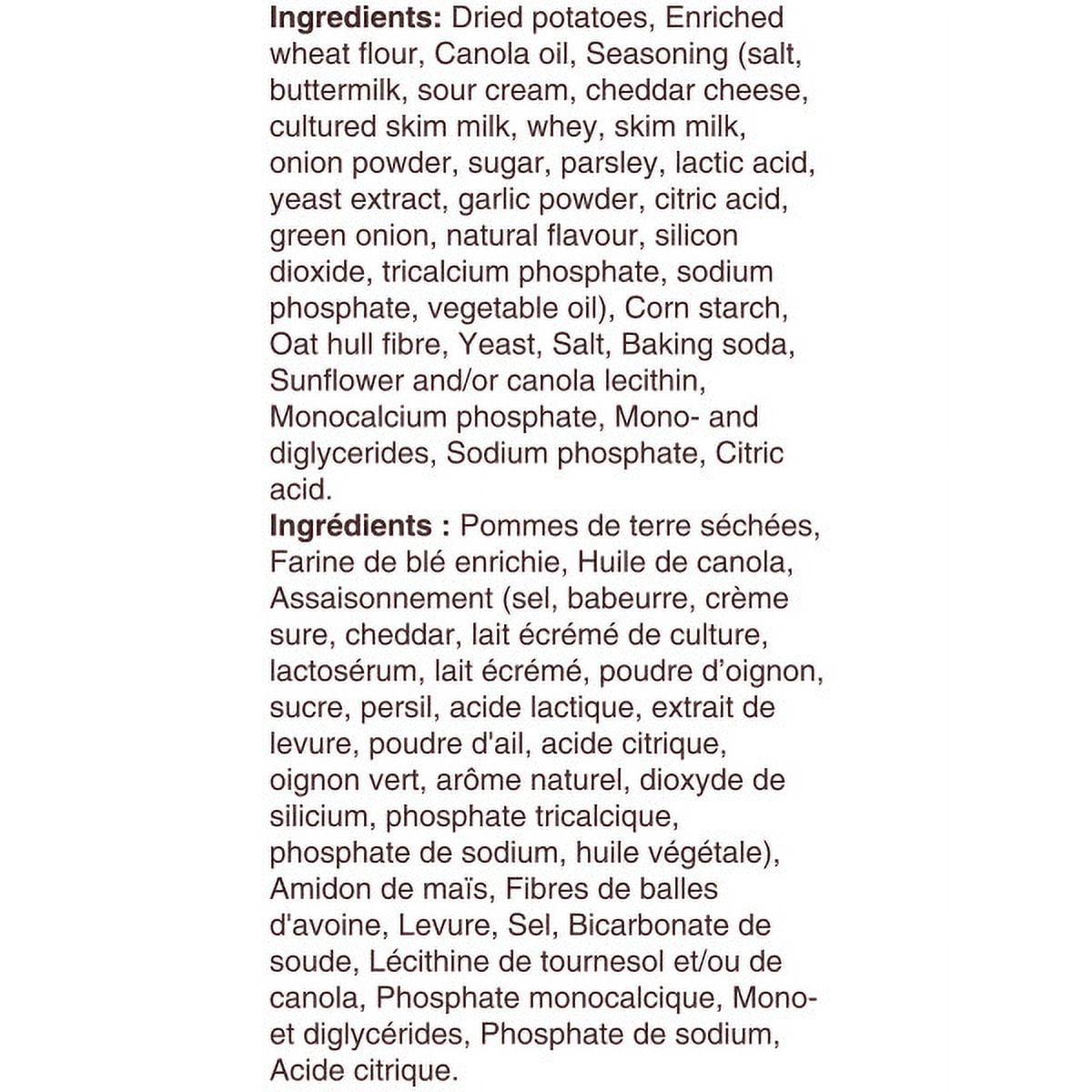 GoldfishMD CROUSTILLANTS Crème sure et oignon Mini-craquelins cuits au four; Sachet de 177 g