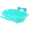 thumbnail image 5 of Plastic Parrot Bath Box Bird Cage Accessory Bathing Tub Bath for Parakeet Pet Birds, 5 of 5