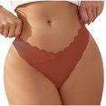 thumbnail image 1 of Cadeaux pour Maman LSLJS Culottes pour Femmes Mode Aguichant Sans Traces Transparentes Taille Basse String Culottes String Culottes pour Femmes, 1 of 3