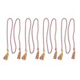 thumbnail image 1 of 4PCS Double-ended Braided Tassels Graduation Season Honor Decorative Tassels Graduation Honors Rope Double Head Tassels Fringe DIY Handmade Braided Tassels green, 1 of 6