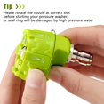 thumbnail image 3 of CNKOO 2 Pack 6 In 1 Pressure Washer Nozzles With 1/4 Inch Quick Changeover And Adjustable Plug Connect  4000 Psi ZZZ, 3 of 4