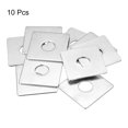 thumbnail image 3 of Uxcell Rondelle Carrée, Lot de 10, M16x50x50x2 mm, Rondelles Carrées pour Plaques en Acier Inoxydable 304, 3 of 5