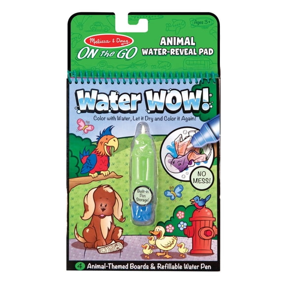 Melissa & Doug Tablette De Révélation De Dessins À L’Eau - Animaux