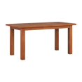thumbnail image 3 of CorLiving Miramar Solid Hardwood Outdoor Slat Top Coffee Table, Brown, 3 of 7