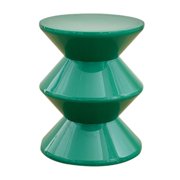 Siruishop Sofa Stool Bedside End Table Hourglass Shape Accent Stool Small Night Stand Shoe Changing Seat for Nursery Bedroom Decoration 3 Tier