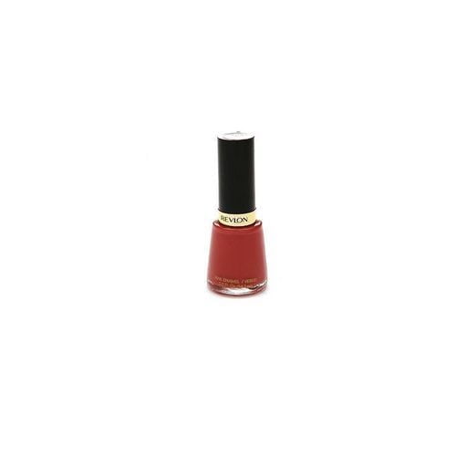 Revlon Super Lustrous Vernis à Ongles Résistant aux Éclats, Bouteille de 14,7 ml avec Capuchon Noir et Bande Dorée, Contenant de l'Émail pour Ongles Rouge Foncé avec une Formule Résistante aux Éclats, Lisse et Résistante à la Décoloration, Convient aux Manucures Longue Tenue.
