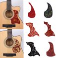 thumbnail image 1 of HEVIRGO Acoustic Folk Guitar Pickguard Celluloid Pick Guard Board Sticker Accessories,7#, 1 of 10