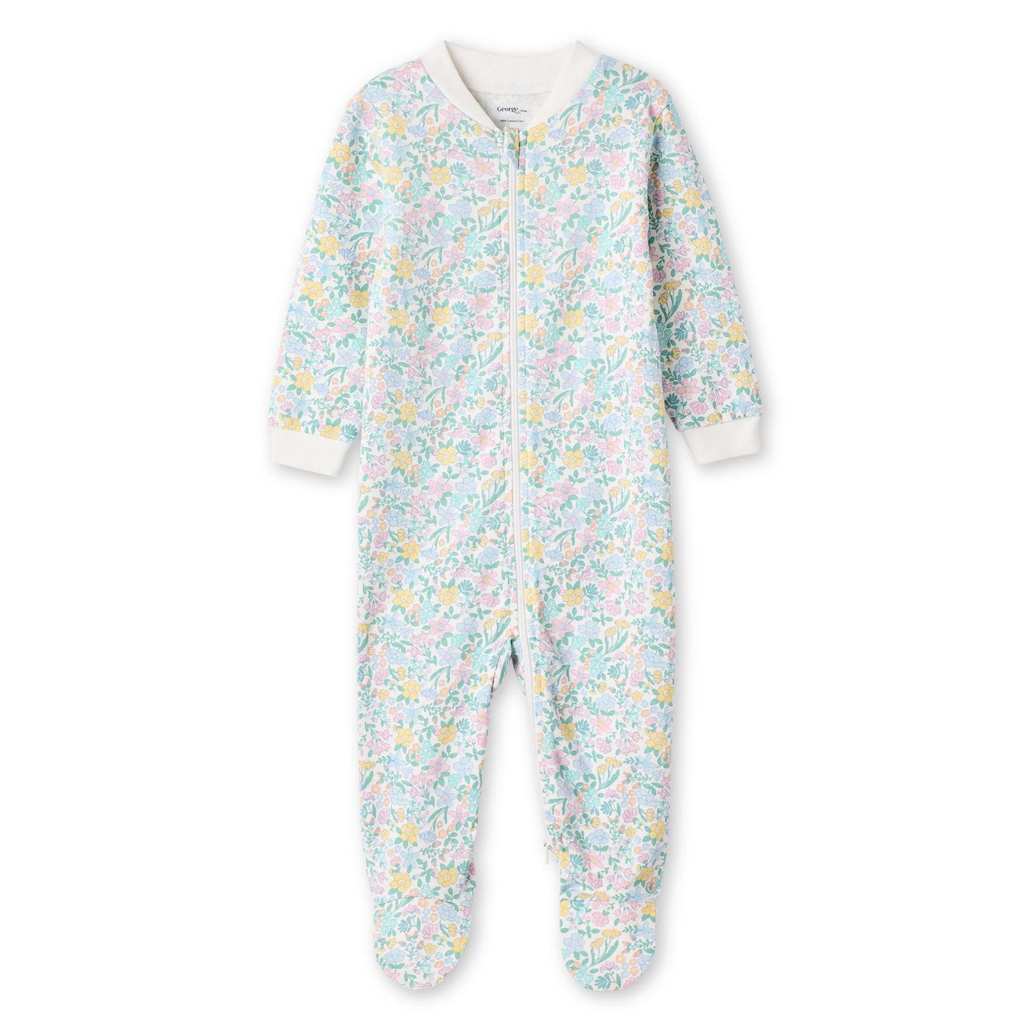 Grenouillère imprimée George pour bébés filles