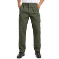 thumbnail image 1 of REDHOTYPE Pantalon de Travail pour Homme, Pantalon Cargo Anti-Déchirure, Pleine Longueur, Tactique de Randonnée, Militaire, Armée, Pantalon d'Entraînement de Police, 1 of 3