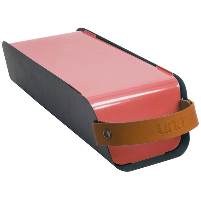 UNA Portable Tabletop Charcoal Grill - Strawberry Red