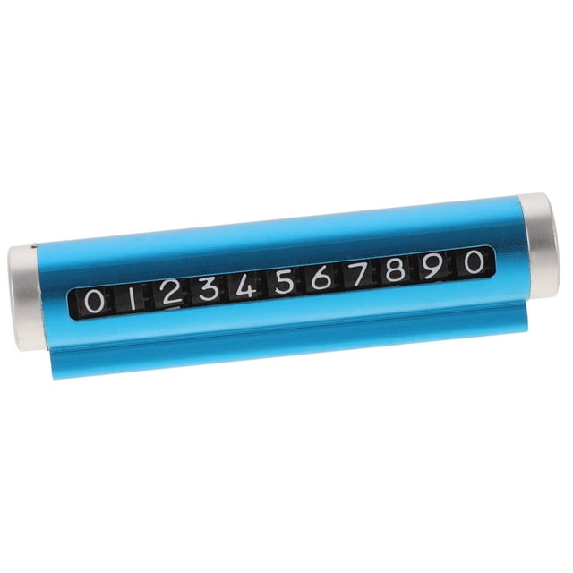 HLONK Car Parking Phone Number Plate Temporary Parking Card Phone Number Card Car Decor