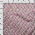 thumbnail image 3 of oneOone Velvet Fuschia Pink Fabric Abstract Sewing Craft Projects Fabric Prints By Yard 58 Inch Wide, 3 of 4